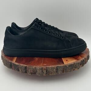 Thursday Sneakers Premier Womens Black Suede Leather Comfort Sole Size 8.5 $130